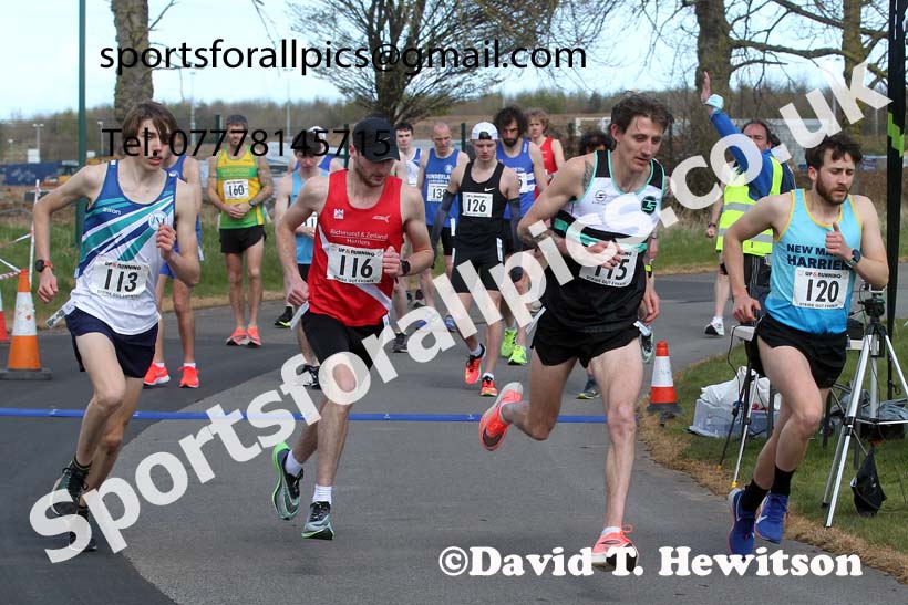 Graded 5k, 2021 Middlesbrough Endeavour Graded 5k, Middlesbrough, Sunday, April 11th. Photo: David T. Hewitson/Sports for All Pics